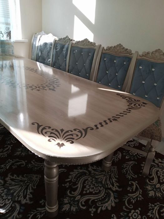 Stol stul 12 kishilik