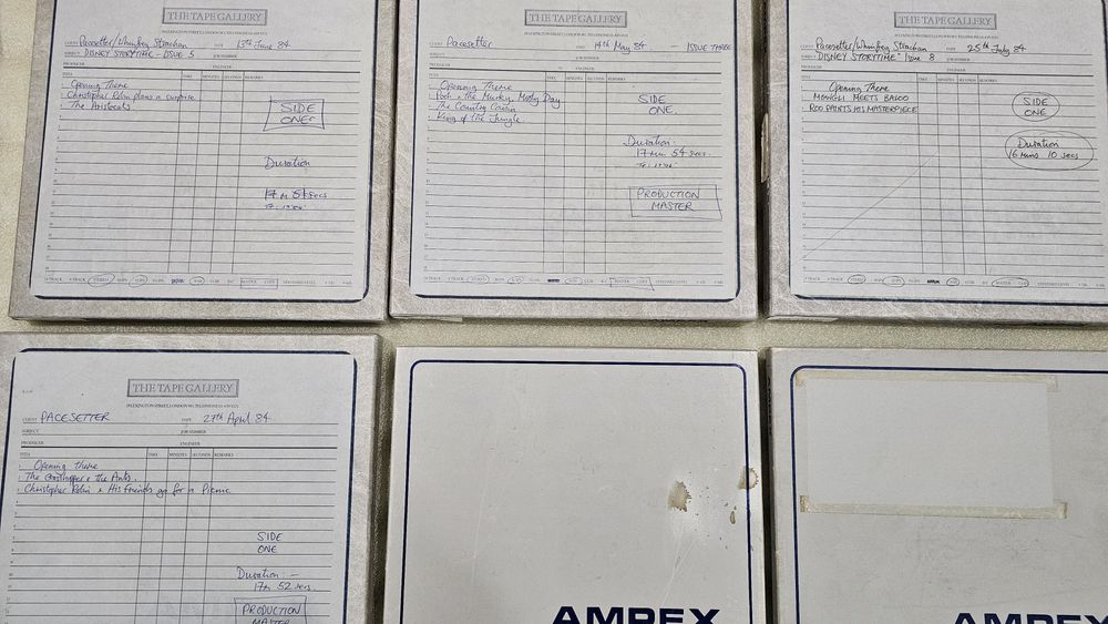 Ampex 406 и Scotch магнетофонни ролки NAB 10.5"
