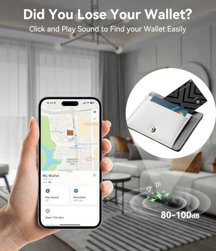 Apple Find My Wallet Tracker MFi Тракер За Портфейл 2 броя антикражба