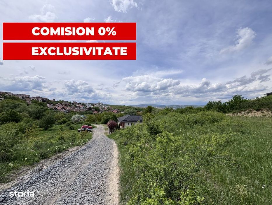 Comision 0% Teren intravilan 959mp | Front 40m| Str. Viorelelor Dezmir