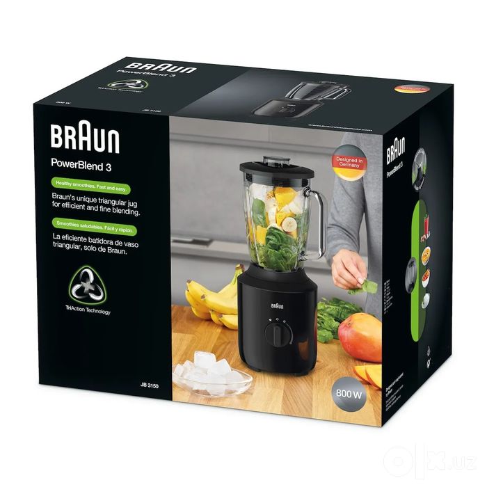 Блендр Braun JB3150BK / Blendr Braun JB3150BK