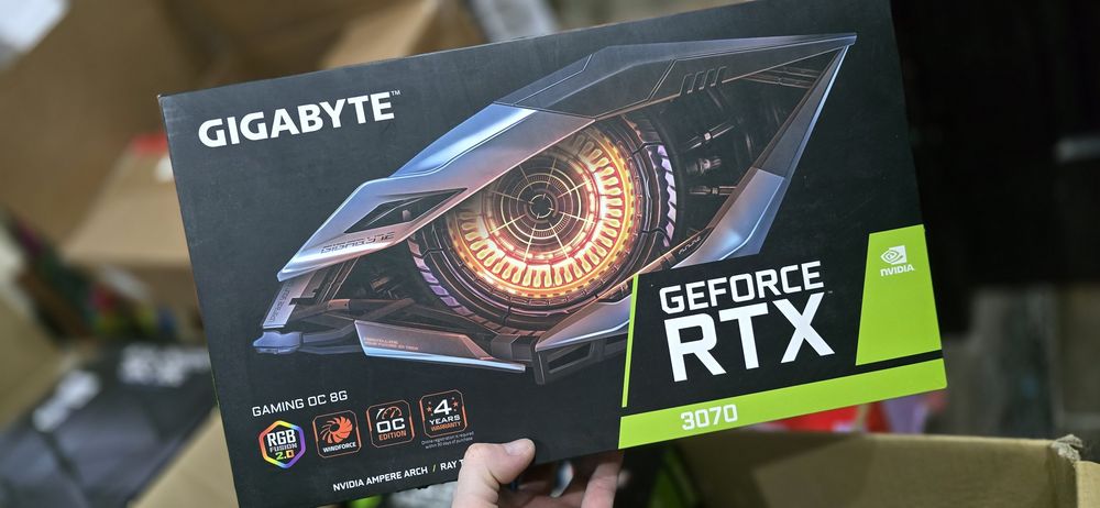 Видеокарты в идеале не майнинг 3060ti  и выше