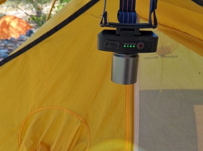 фонарик налобный , головной