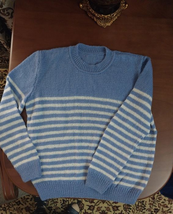 Женский пуловер турецкая ангора и шерсть