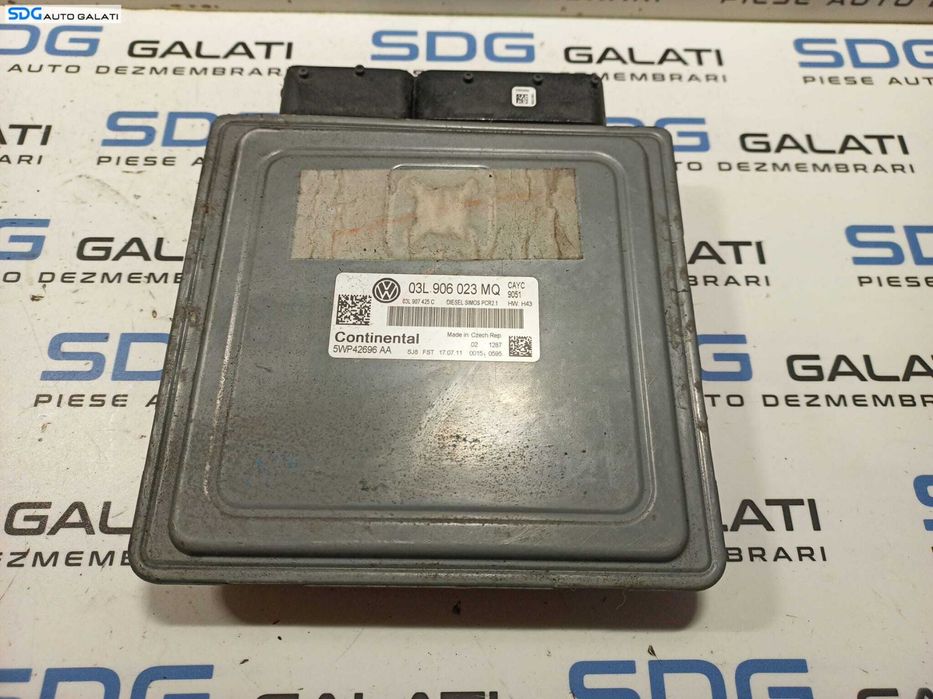 ECU Calculator Motor Volkswagen Golf Plus 1.6 TDI 2008 - 2014 Cod 03L906023MQ 03L907425C 5WP42696AA [L0887] [L0889]