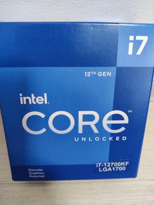 Intel Core i7-12700KF Box Sealed