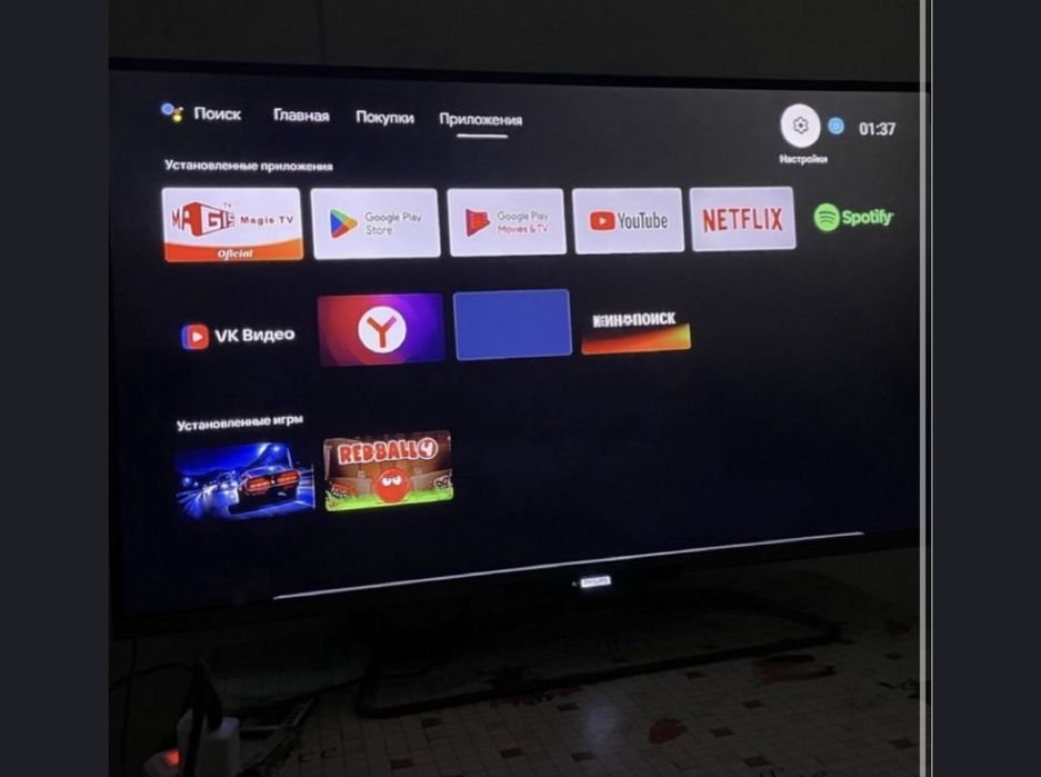 Продам телевизор Philips + Mi TV Stick