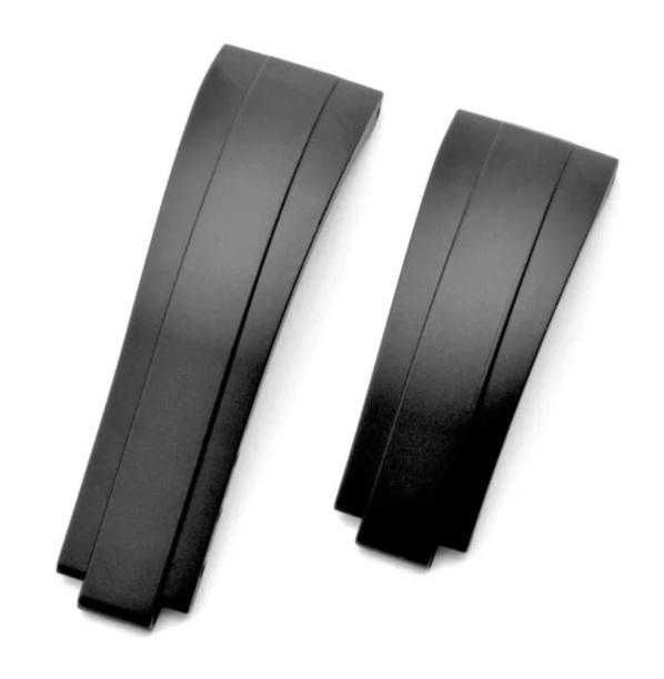 curea ceas Rolex Submariner,neagra din silicon si inchizatori Rolex.