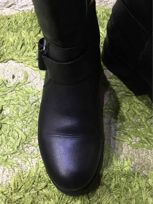Cizme piele, nr 36,incaltate 3 ore