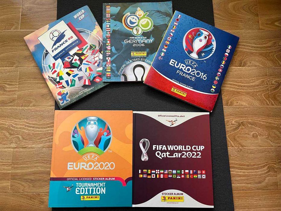 Albume Complete Panini, Topps (2024-1970)