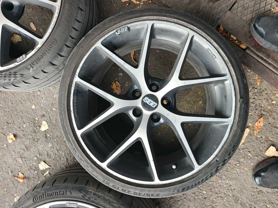 Джанти BBS 19" 5х108 с Гуми Continental 235/35/19