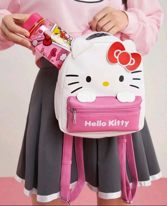 Ghiozdan copii hello kitty sanrio nou cu etichetă
