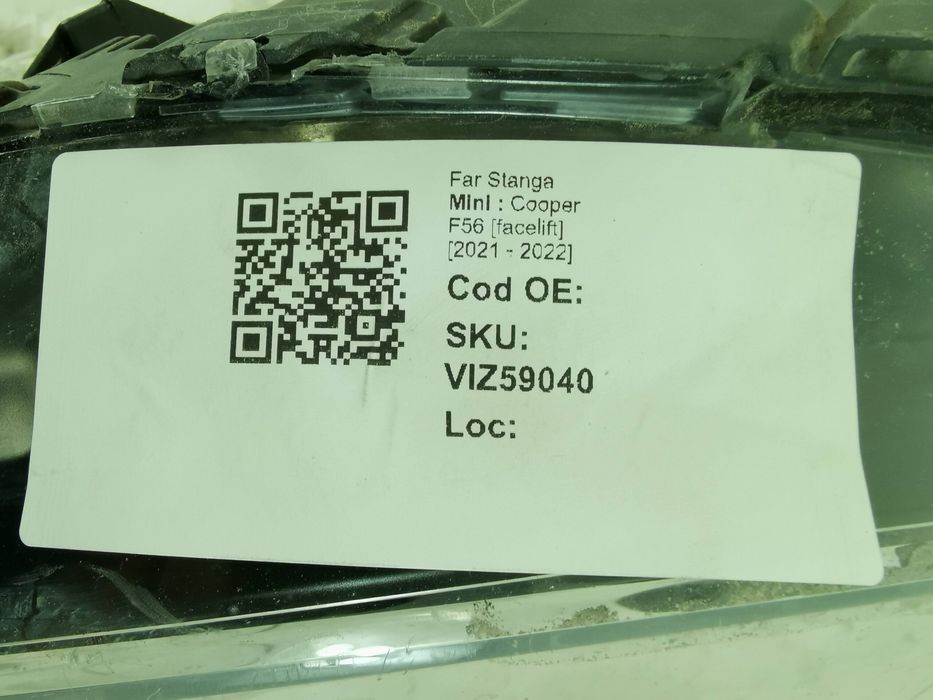 Ляв Фар Авариран Мини Купър F56 [фейслифт] [ - ] Оригинален Mini Coope