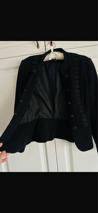 Sacou Nissa , negru , impecabil , masura S