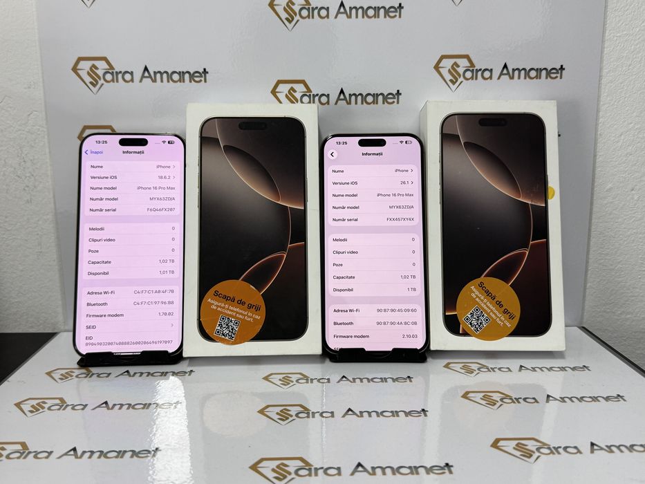 Iphone 16 Pro Max 1TB ( baterie 94% ) Sara Amanet