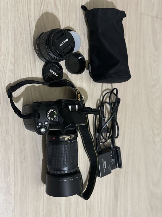 Nikon D3000 - plus obiective