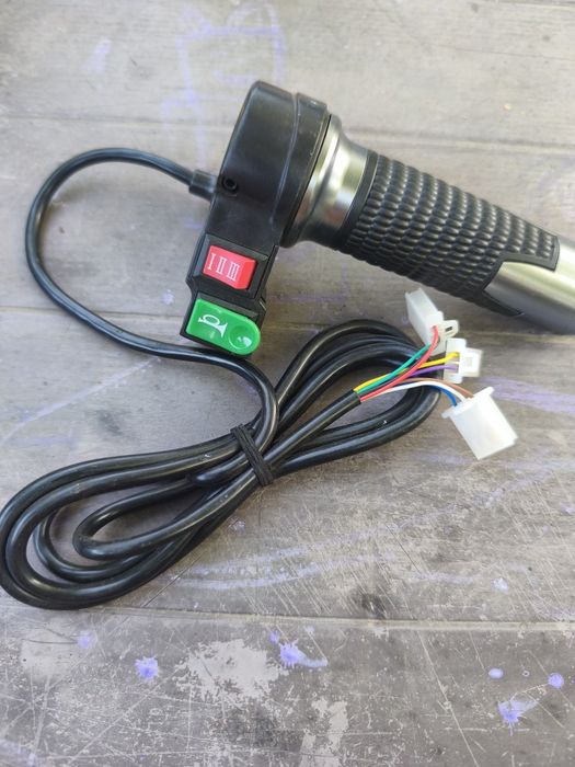 Accelerație scuter electric și cele 2  leduri cadou