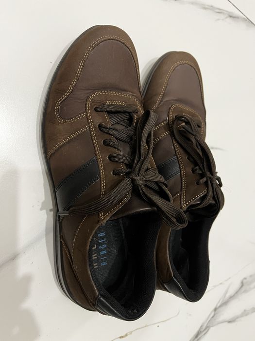 Ботинки кожаные