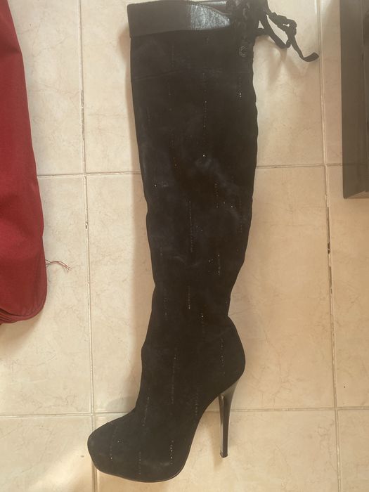 Сапоги ботфорты