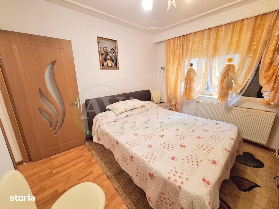 Apartament 2 camere+balcon de 8.5 mp, Mobilat, zona Nord