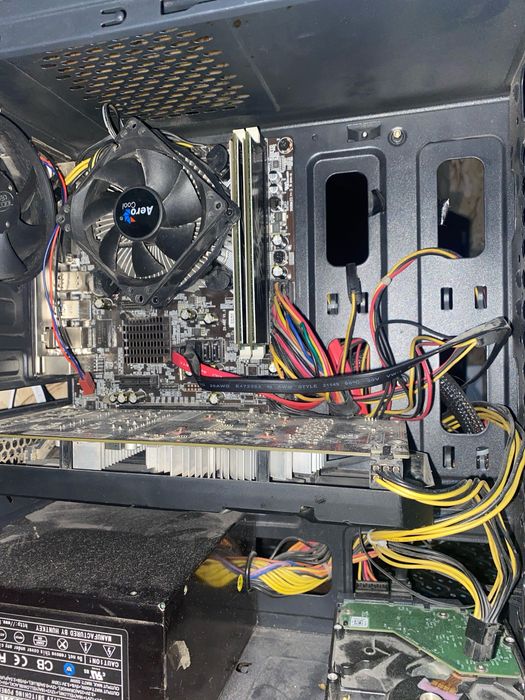 Компьютер + Игровой руль + Ноутбук