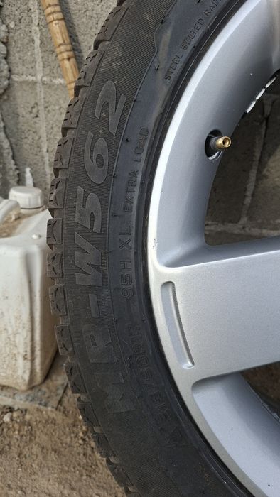 Джанти със зимни гуми