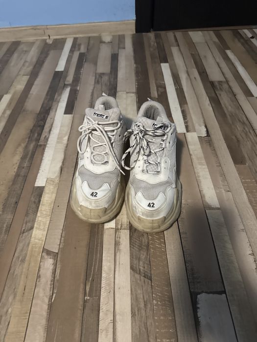 balenciaga sneakers triple s white marime 42