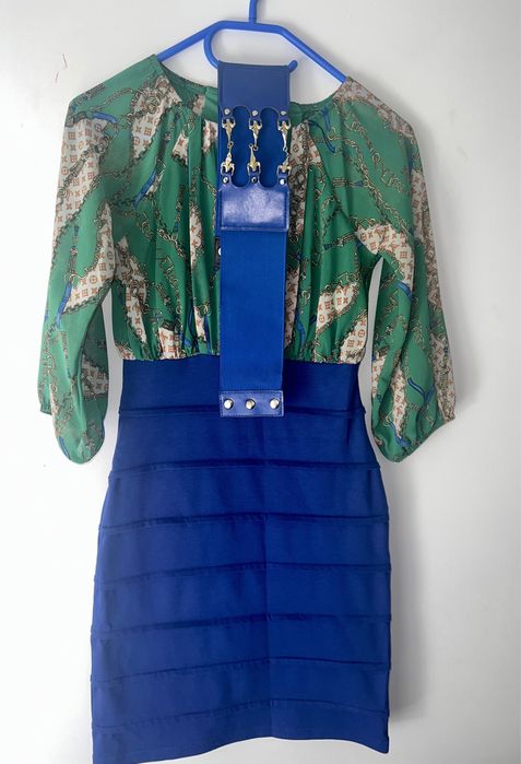Rochie elegantă cu curea