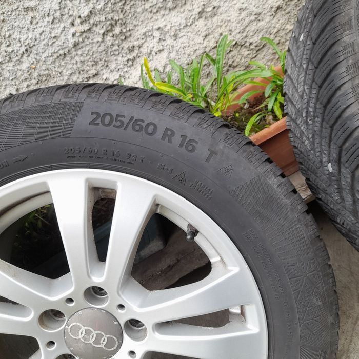 Genti allu16 cu cauciuc de iarna continental