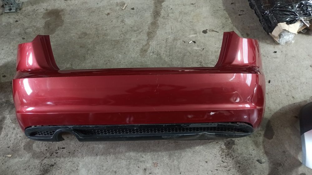 Bara spate S-line cu defect Audi A3 8P 2008 2012 facelift