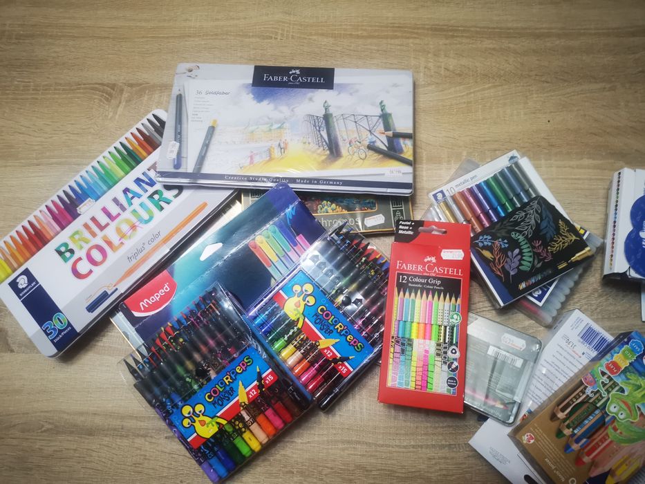 Моливи флумастери за рисуване Faber-Castell staedtler