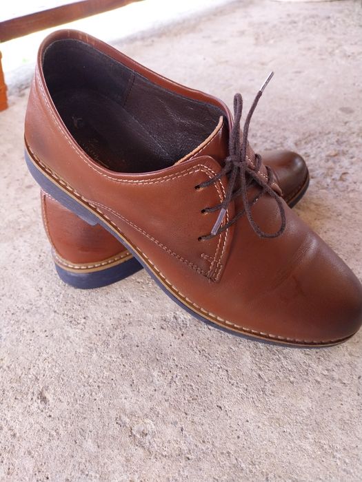 Pantofi piele naturala
