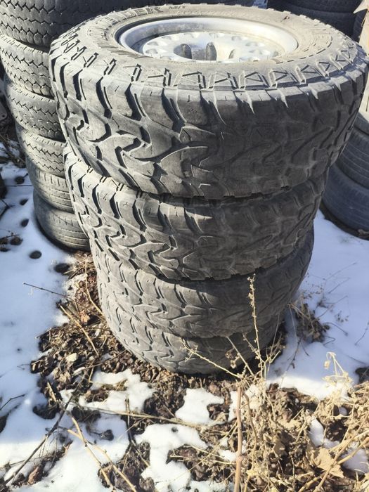 Продам резину с дисками 6*139.7