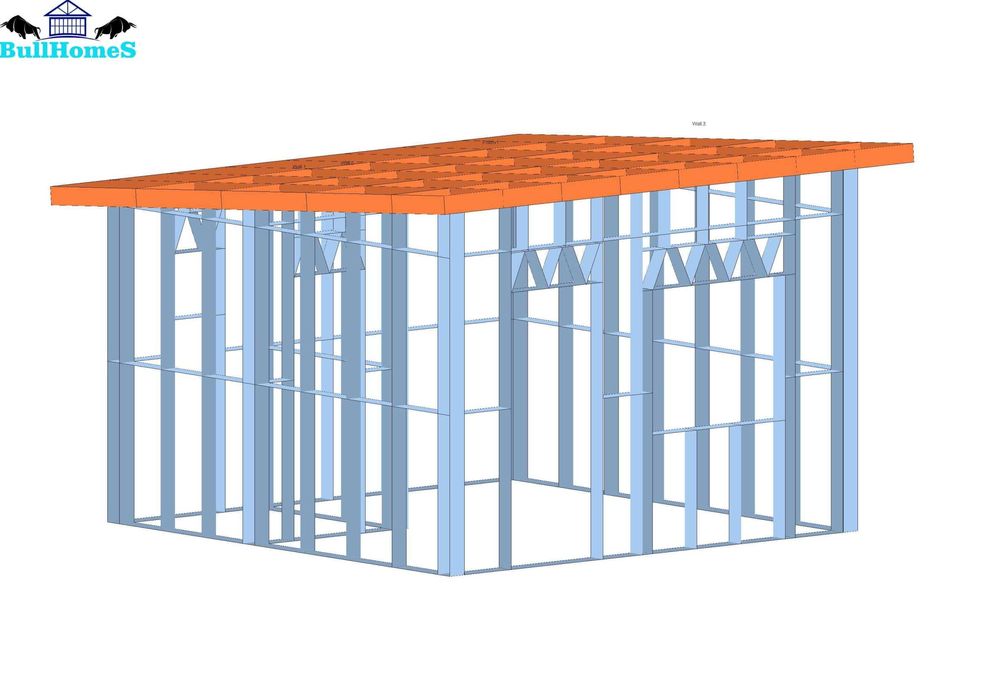 Бунгало,Къща,Преместваема къща.Сглобяеми къщи,Модулни,Жилищни-16м²