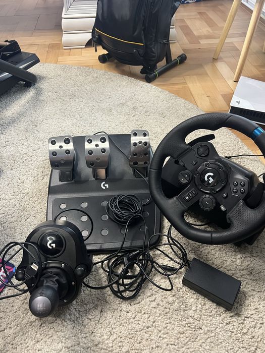 Logitech G923 + H patter shifter