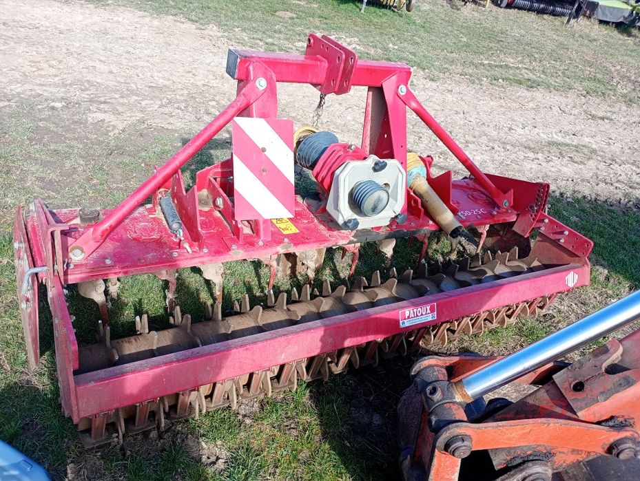 Semănătoare freză grapă rotativa 2.5 M tăvălug Paker