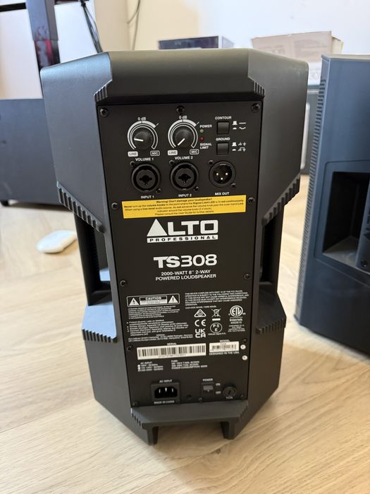 Boxe Alto TS308 2000W / 1000W RMS – Stare foarte bună + cutii