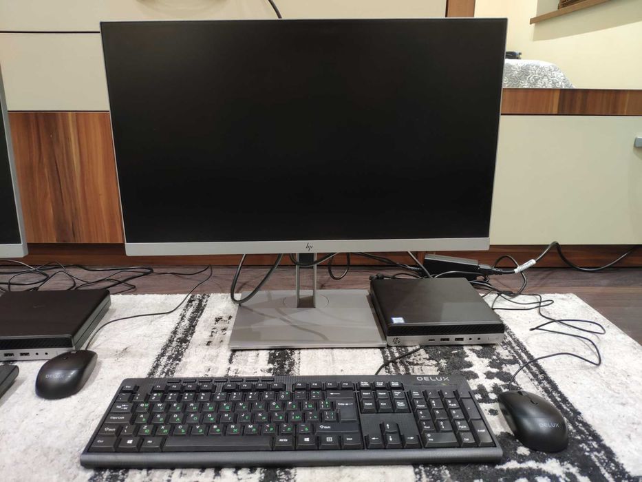 Компютър HP + Монитор HP