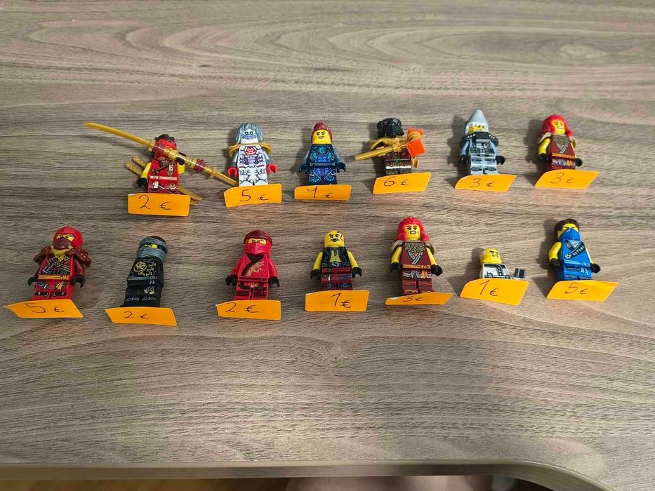 Lego Ninjago минифигурки! Почти като нови!