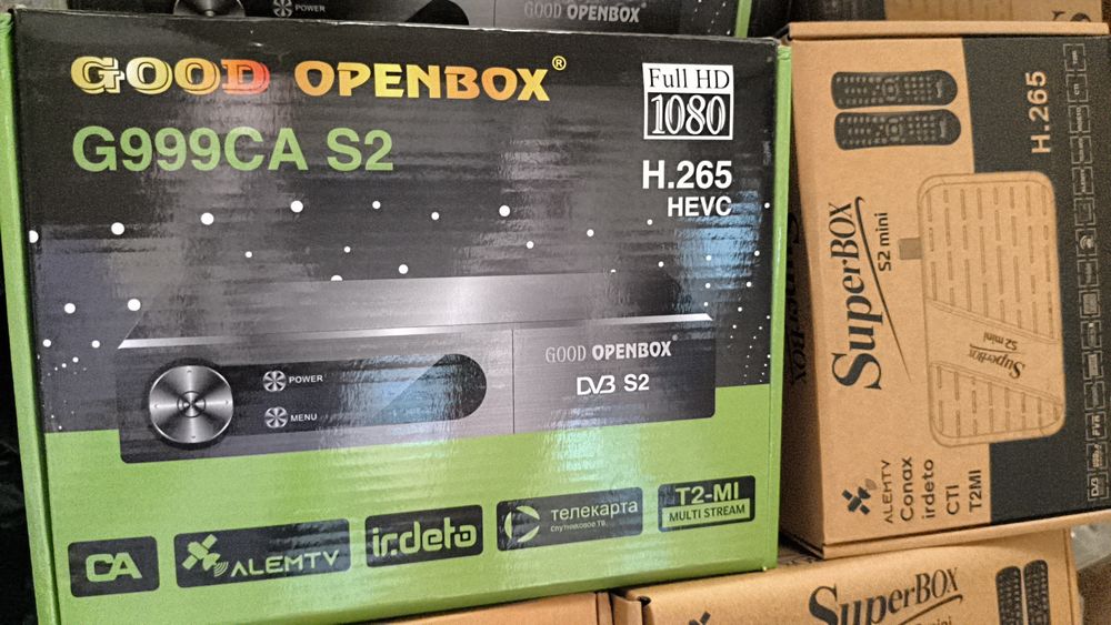 Спутнниковый тюнер Openbox G999 CA читает карты Conax Irdeto CTI