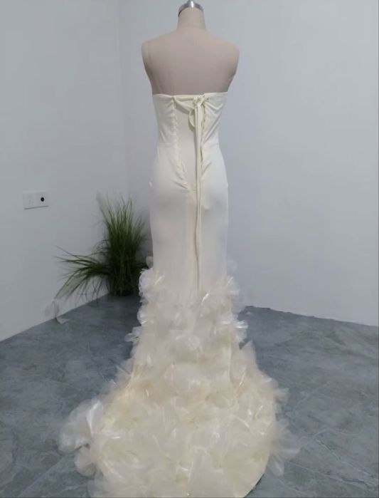 Rochie eleganta ivory