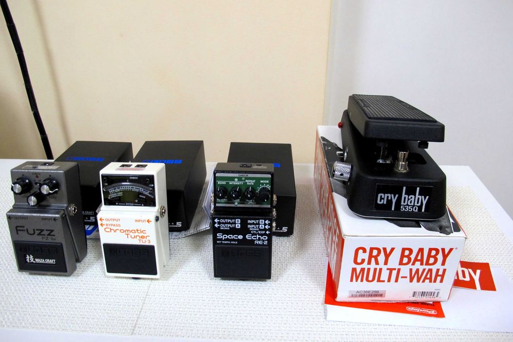 Boss Waza Craft , Cry Baby 535Q – Ефекти за китара и бас в гаранция