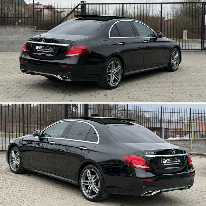 Mercedes Benz E220d AMG pachet ,194cp, Panorama,ceasuri Widescreen