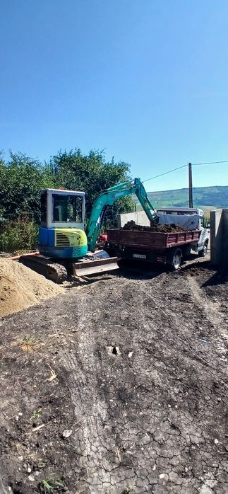 Excavatii Demolari Utilaje de inchiriat miniexcavator bobcat dumper et