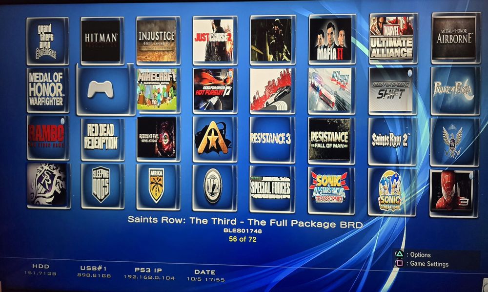 PS3 SSlim 1Tb Modat