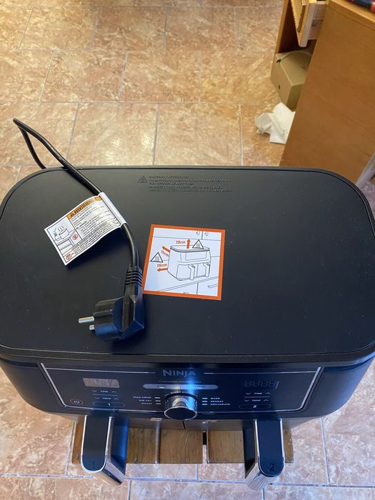 Airfryer Ninja 9,5 L dual zone nou
