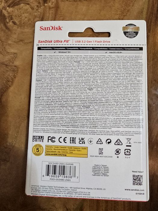 Продам Мини USB флешку SanDisk Ultra Fit USB 3.2 Gen 1