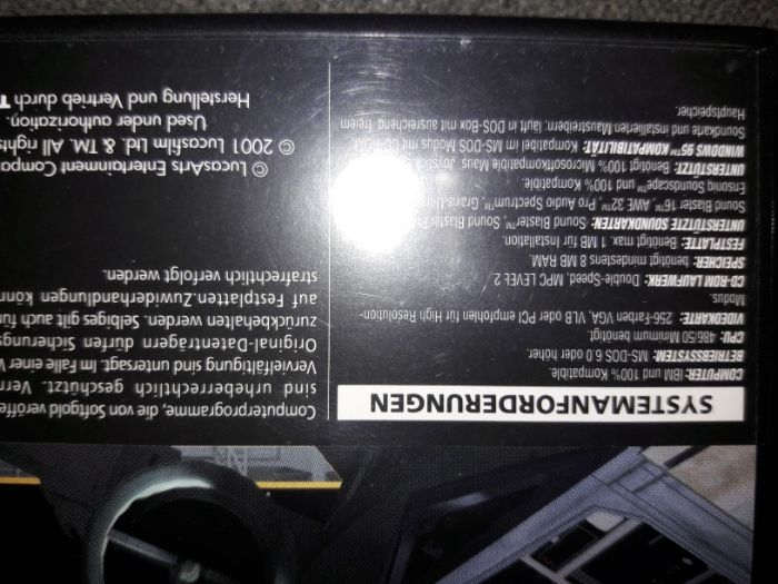 Star Wars: Rebel Assault II: The Hidden Empire 2 x CD-PC