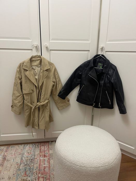 Тренч и косуха на девочку