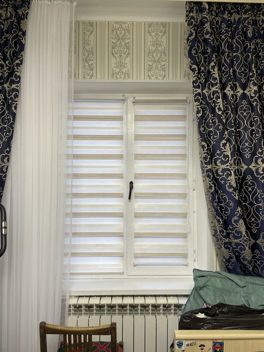 Жалюзи день и ночь ролл штор